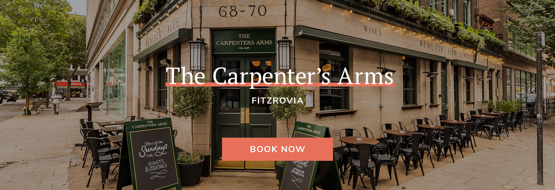 The Carpenter's Arms Banner 1