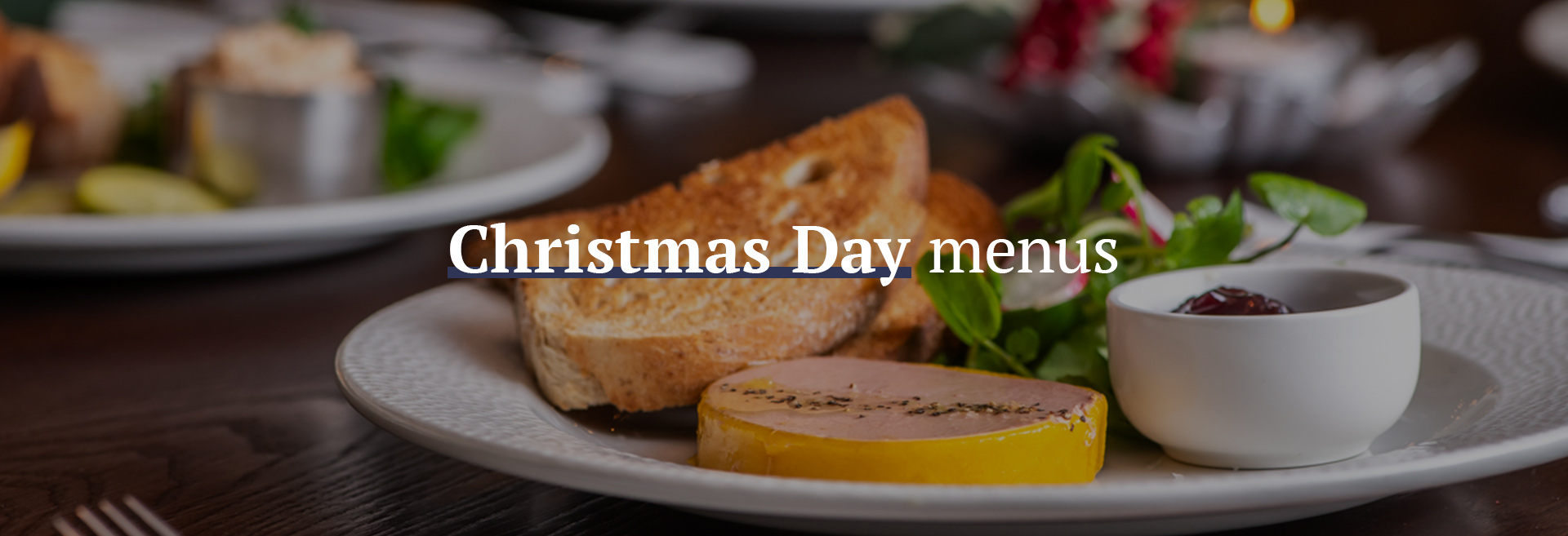Christmas Day Menu at The Carpenter's Arms