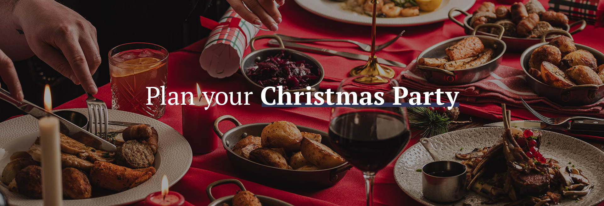 Christmas party at The Carpenter's Arms