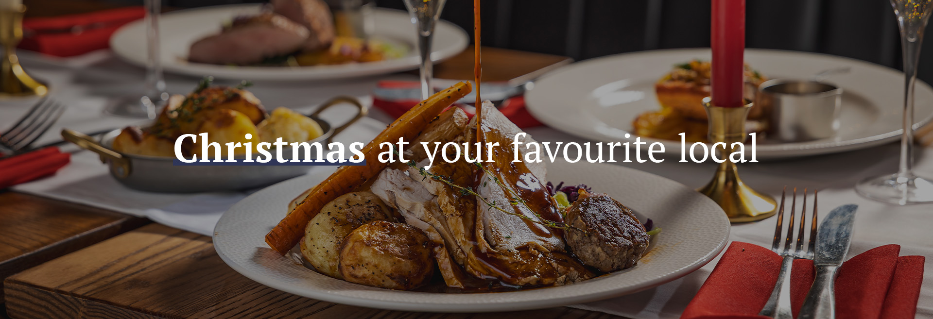 Christmas The Carpenter's Arms in London